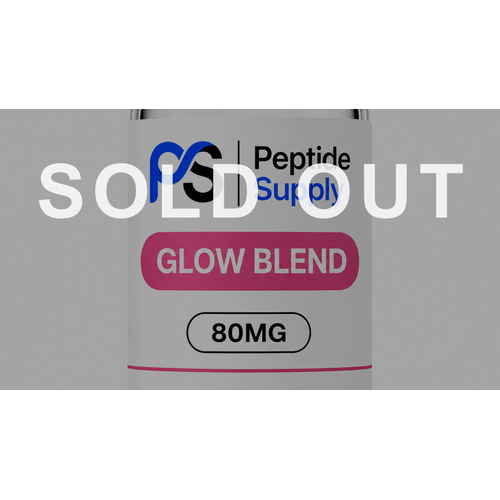 Glow Blend label detail