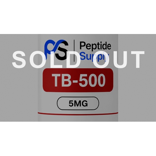 TB-500 label detail
